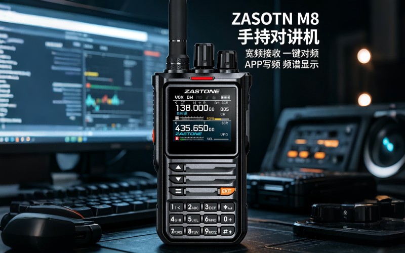 即时通 ZASTONE M8 手持对讲机产品功能详解！！！
