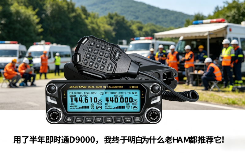 用了半年即时通D9000，我终于明白为什么老HAM都推荐它！
